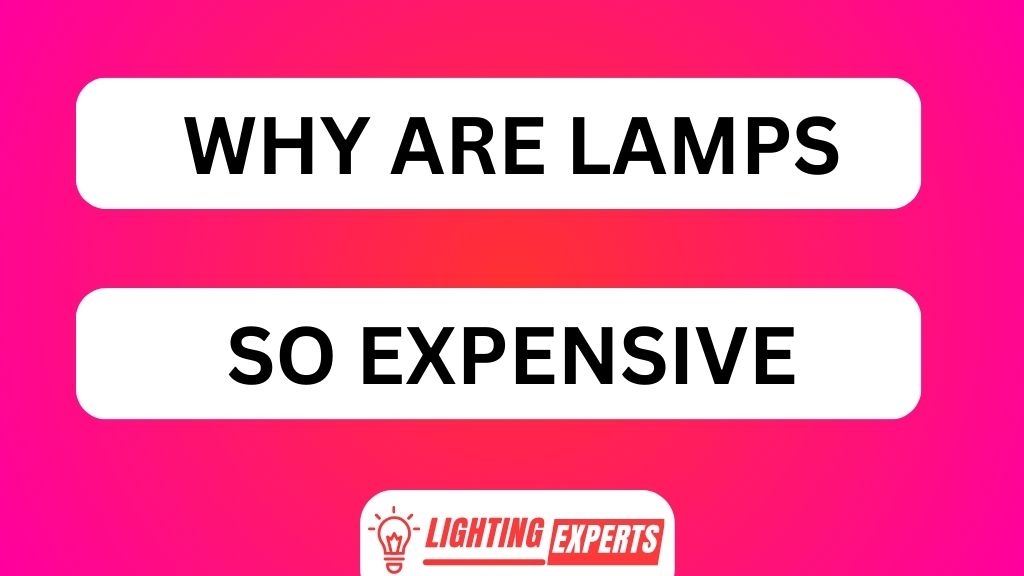 WHY ARE LAMPS SO EXPENSIVE