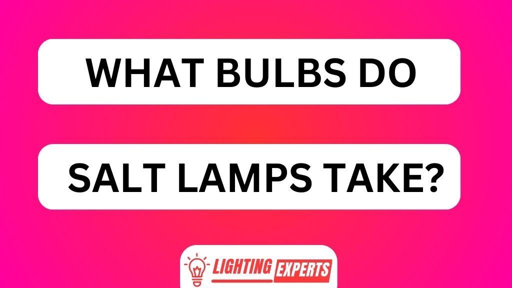WHAT BULBS DO SALT LAMPS TAKE?