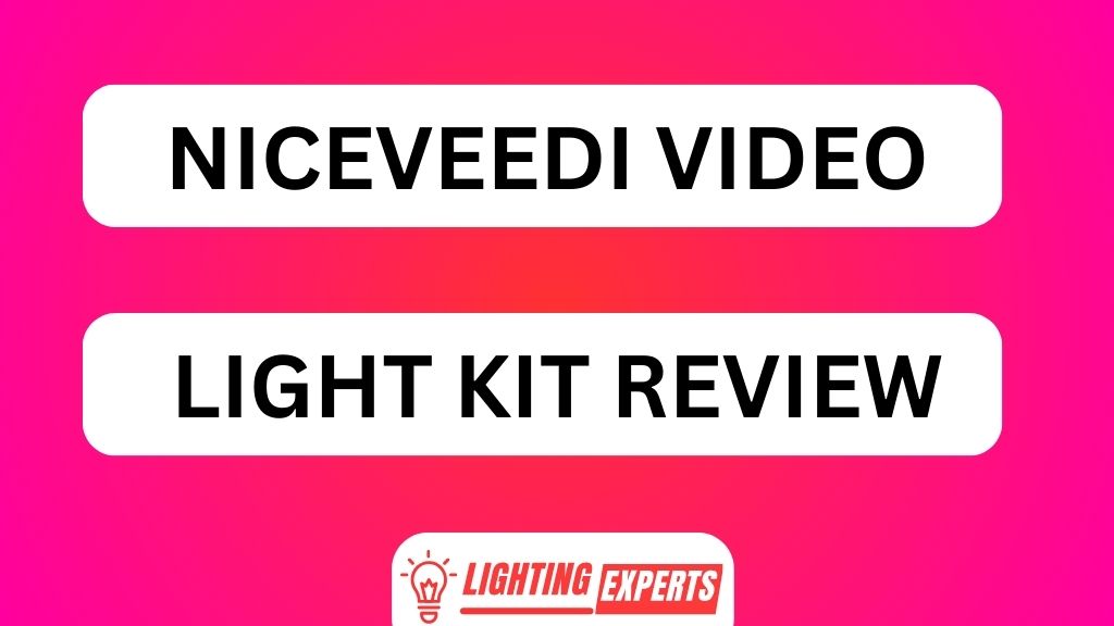 NICEVEEDI VIDEO LIGHT KIT REVIEW